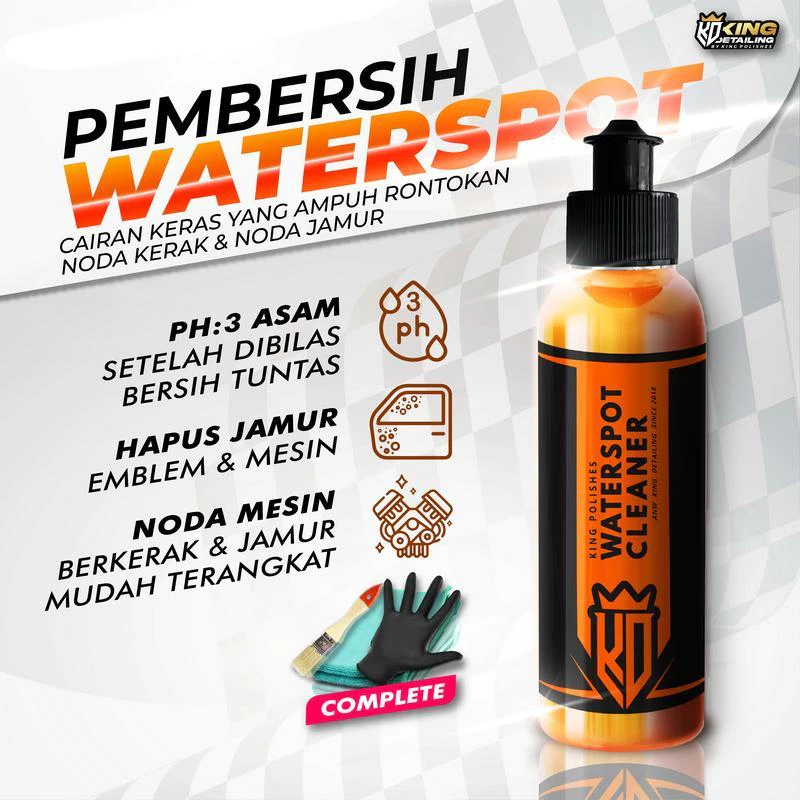 100ml Pembersih Jamur Body Mobil dan Motor Aman Untuk Cat Waterspot Cleaner